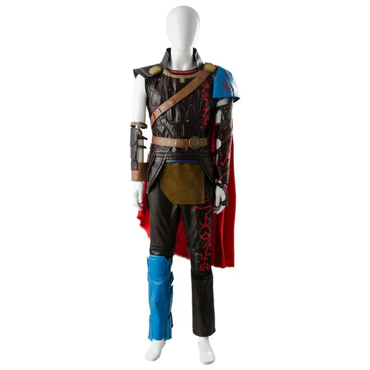 Thor Ragnarok Cosplay Kostüm - Gladiator Outfit mit Umhang