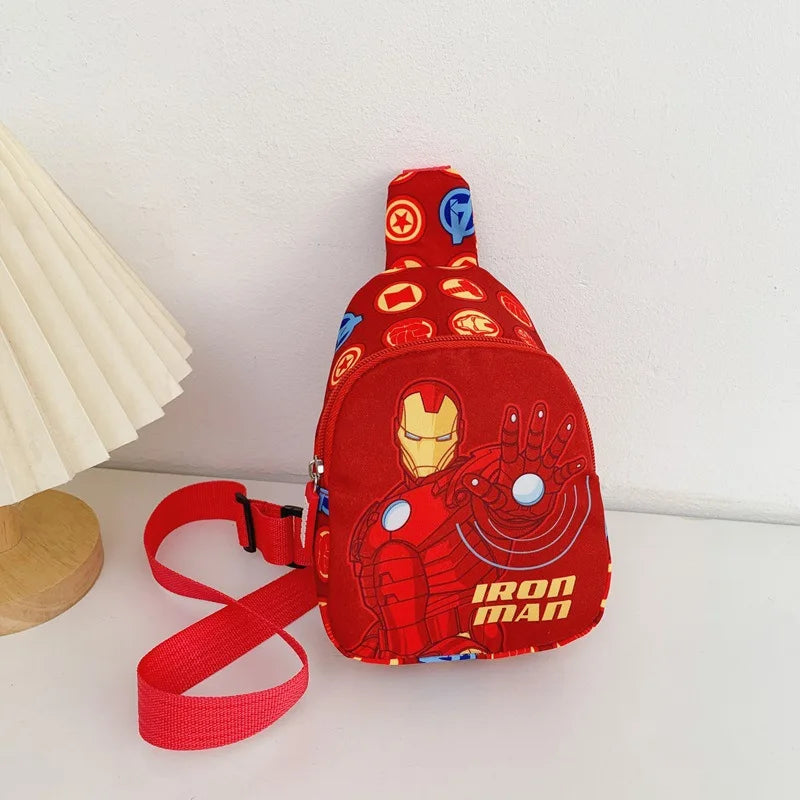 Avengers Iron Man Tasche – Rote Brusttasche für Kinder