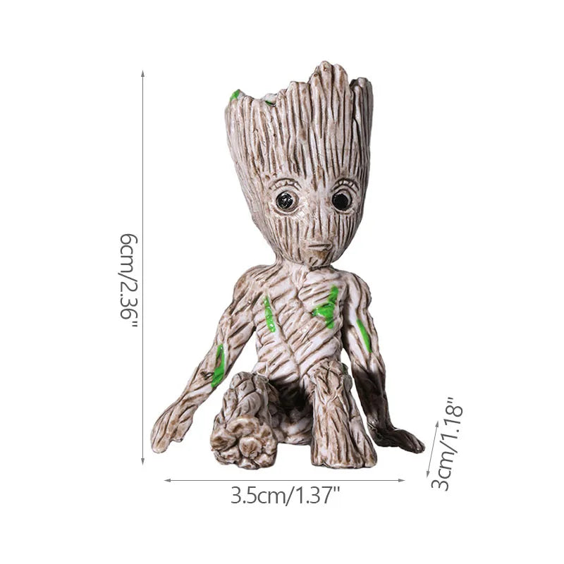 Schlüsselanhänger Baby Groot 3D-Figur – Verschiedene Kostüme Kollektion