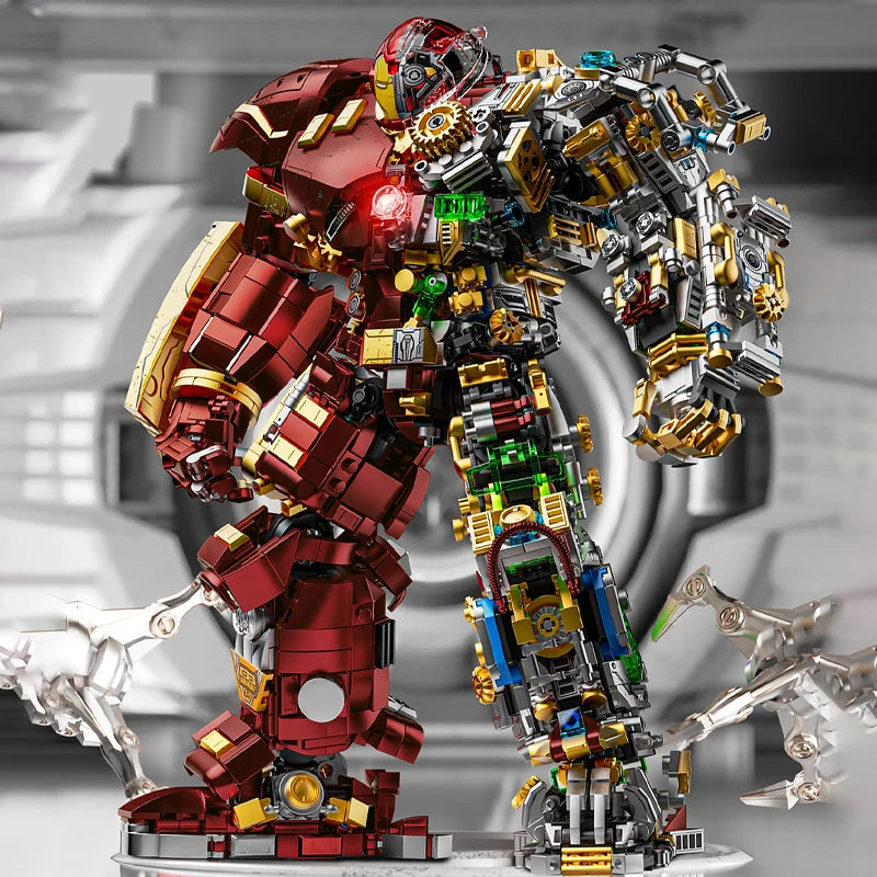 Avengers Iron Man Hulkbuster Minifigur aus Klemmbausteinen – 2653 Teile