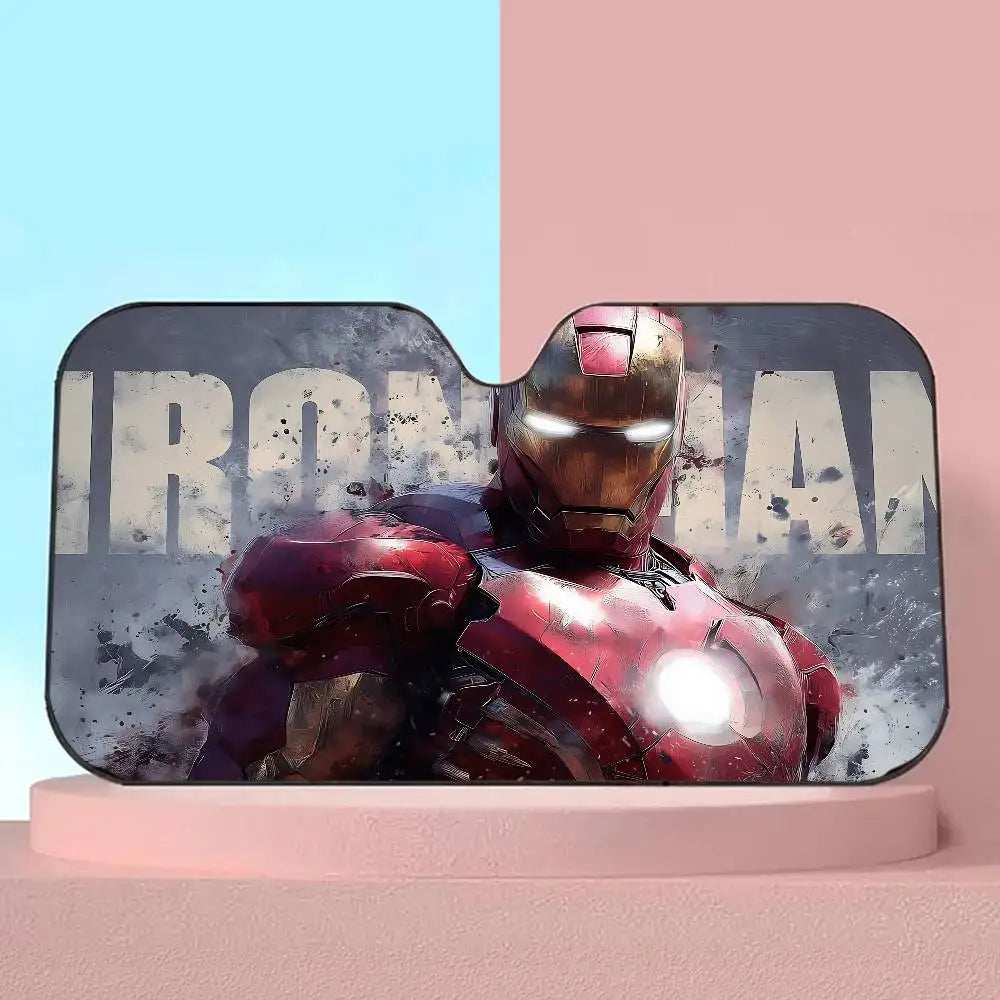 Iron Man Auto Sonnenblende - UV-Schutz Windschutzscheibe