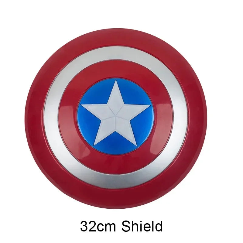 Kinderkostüm Captain America - Muskelanzug mit Schild