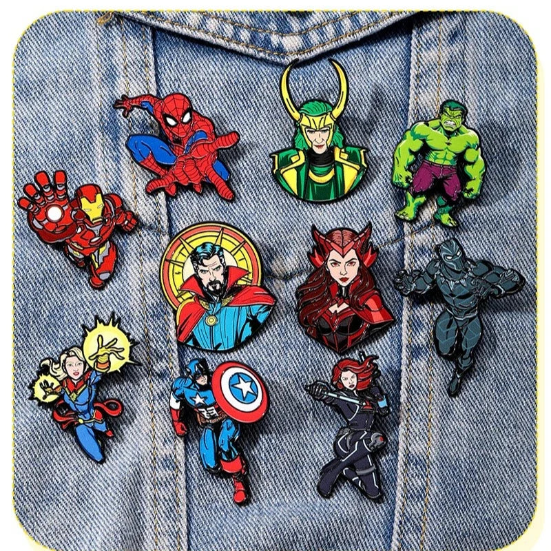 Avengers Emaille-Pin – Captain Marvel