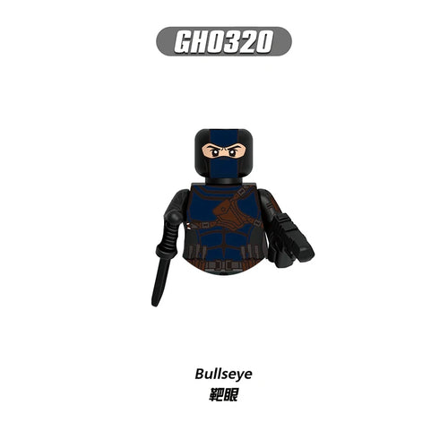 Figur Bullseye – Marineblaue Minifigur
