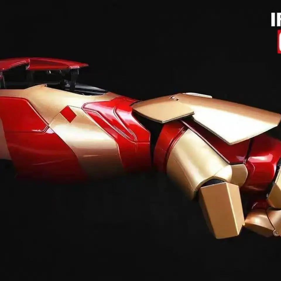 Iron Man Mechanischer Arm - Unterarm MK42 Rot und Gold