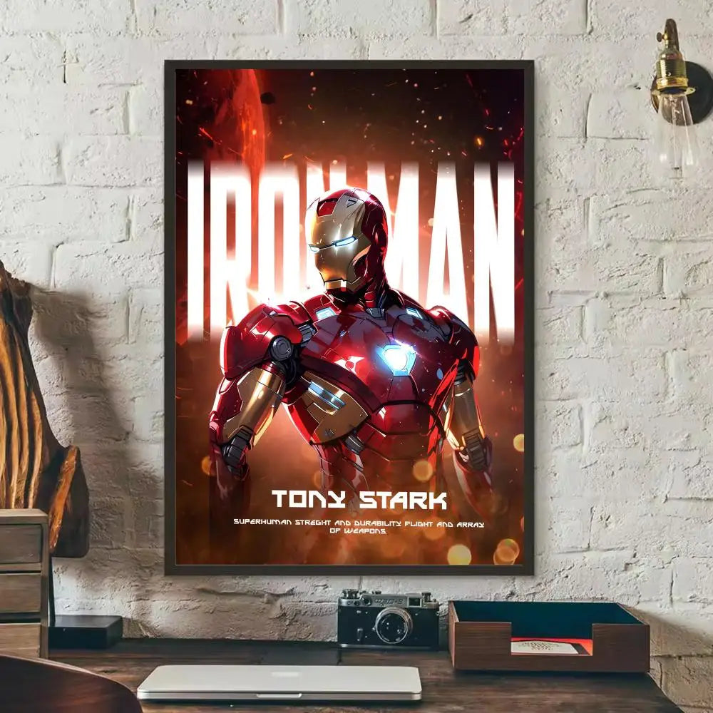 Sticker Iron Man – Bereit zum Kampf