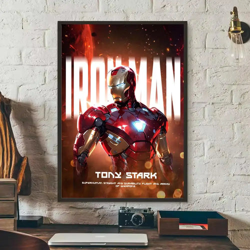 Sticker Iron Man – Bereit zum Kampf