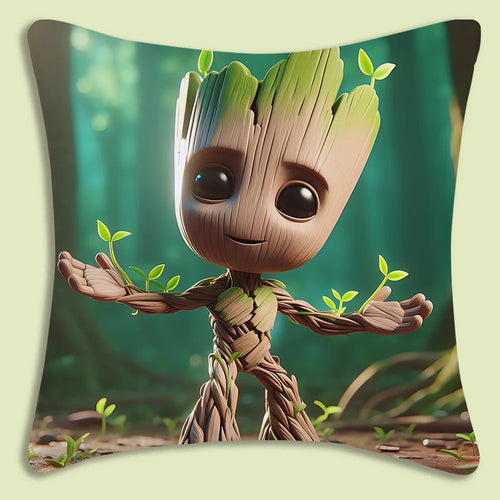 Kissenbezug Baby Groot – Offene Arme Grüner Wald