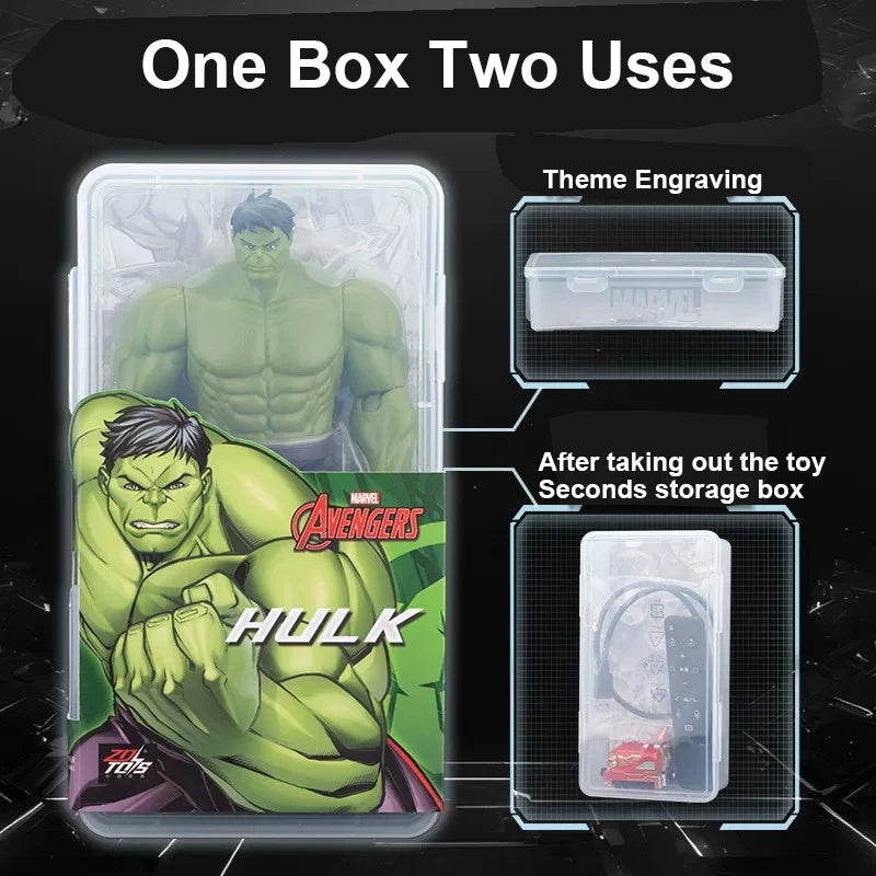 Avengers Set – Sammelfiguren Iron Man Thor Hulk Spider-Man 18cm