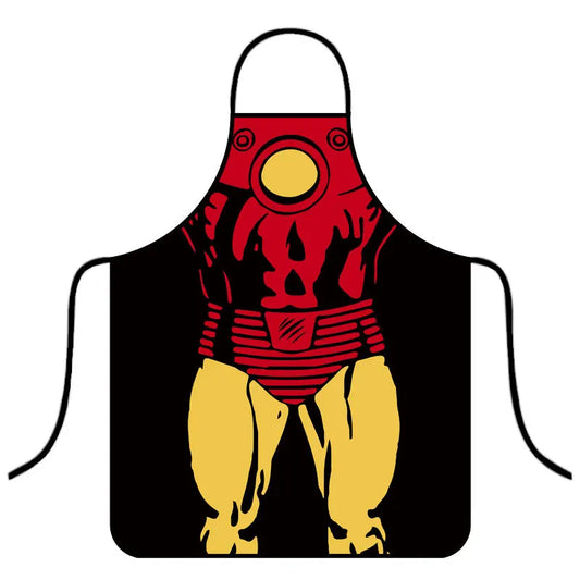 Schürze Avengers Iron Man - Rumpf Rüstung Rot Gold