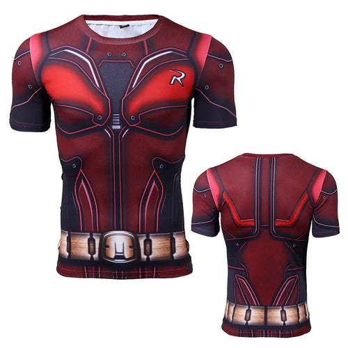 Avengers T-Shirt Thor 3D - Rot