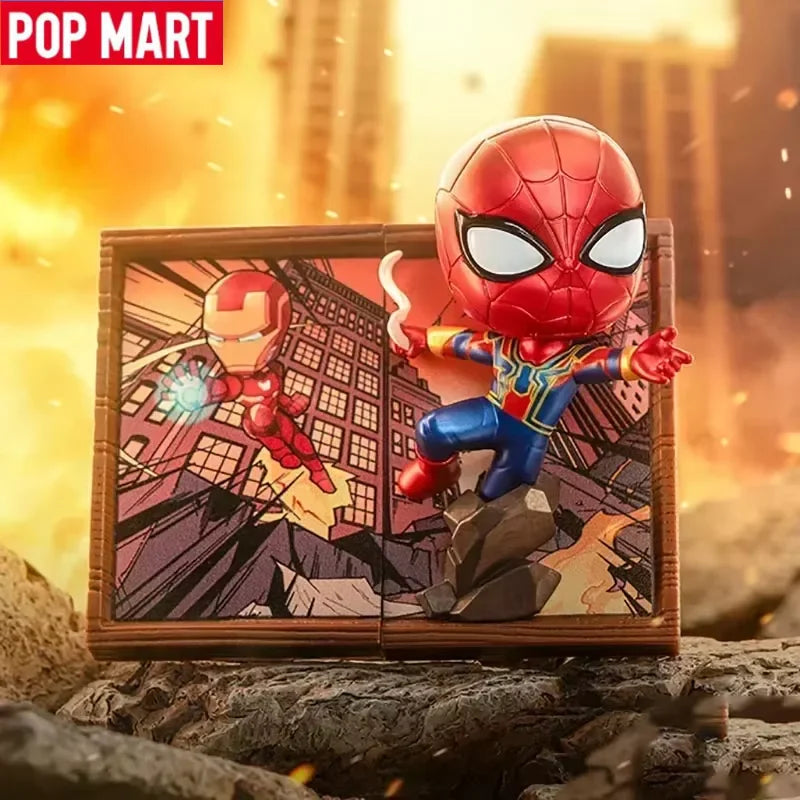 Blind Box POP MART Marvel Bilderrahmen - Serie 10 Überraschungsfigur