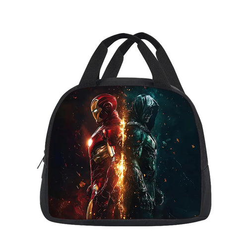 Avengers Iron Man Lunchtasche – Schatten-Silhouette-Ansicht