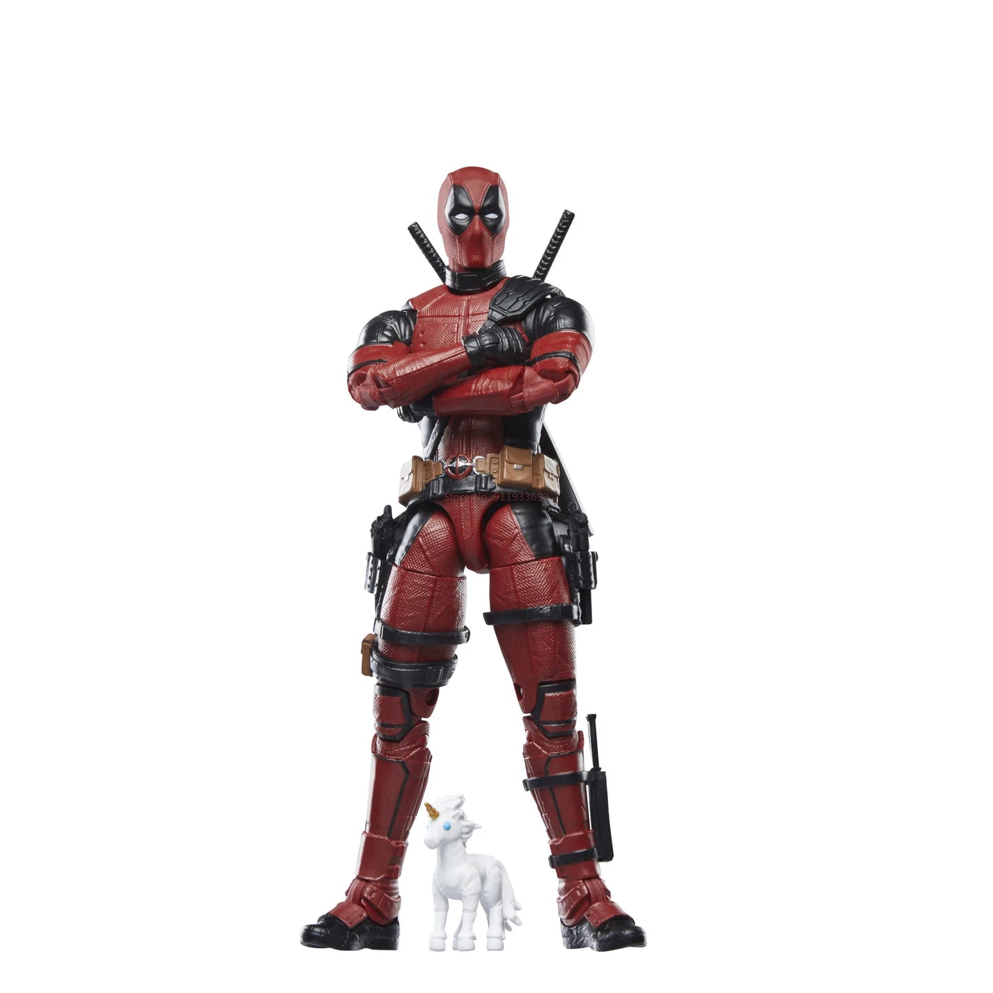 Hasbro Marvel Legends Deadpool Figur – Legacy Collection mit Einhorn