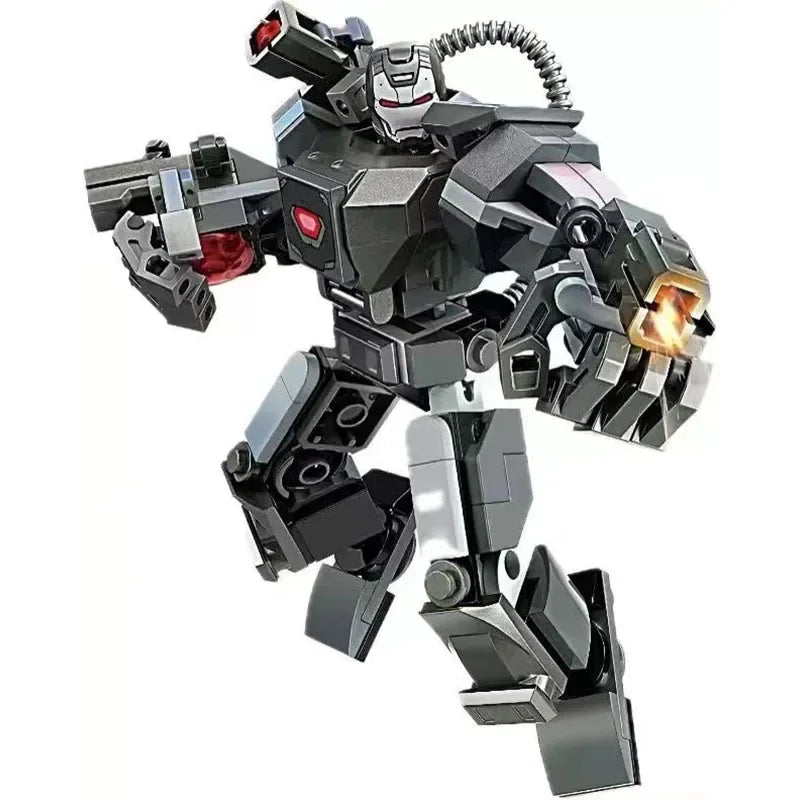 Baukästen Mecha Avengers - Captain America Hulk Wolverine Thanos
