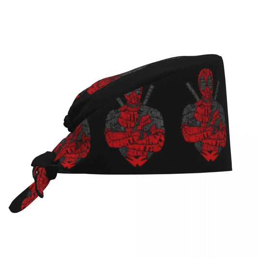 Bandana Deadpool – Typografie Schwarz