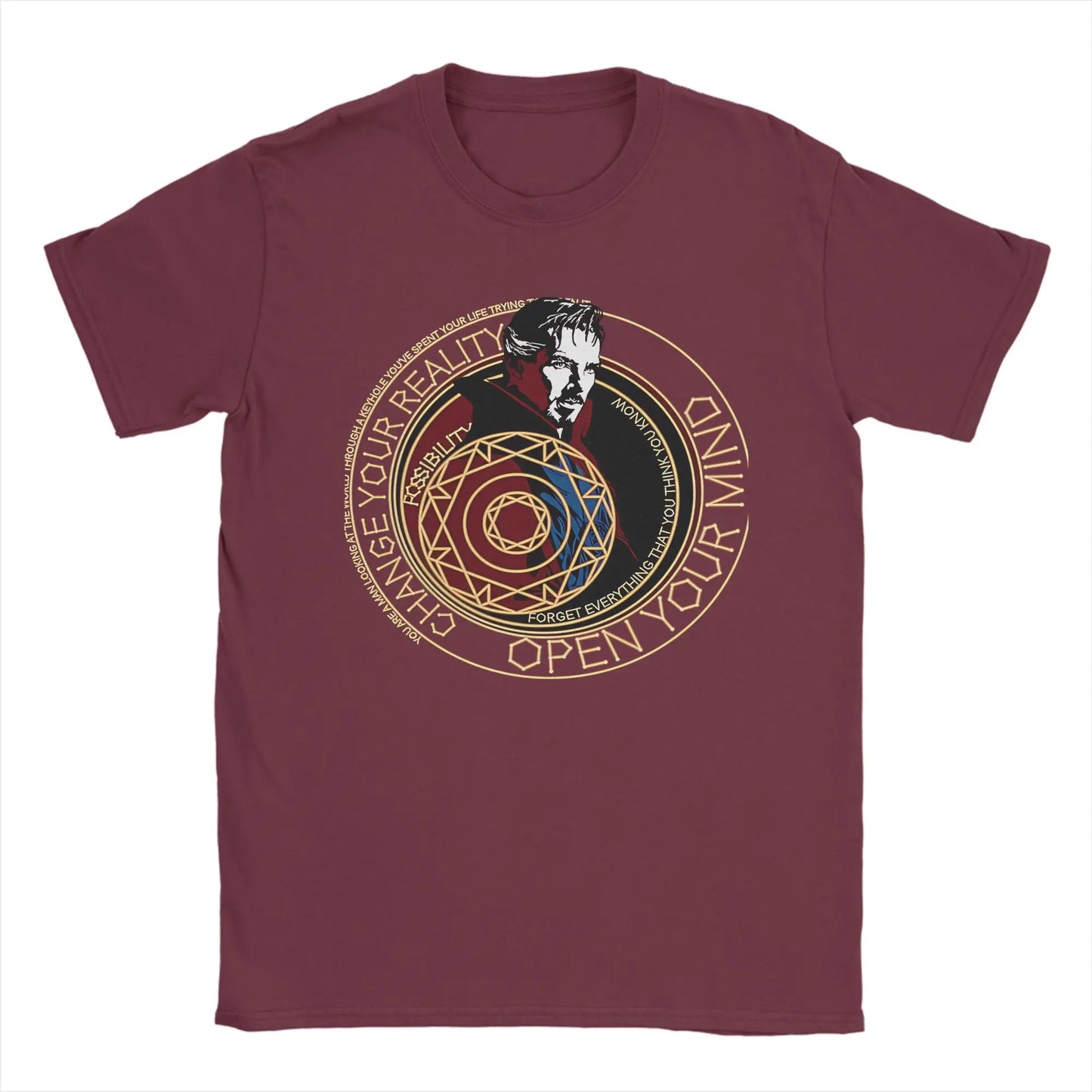 T-Shirt Doctor Strange - Mystischer Kreis Change Your Reality Herren