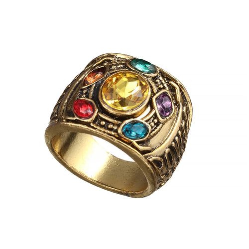 Thanos Infinity Gauntlet Ring – goldene Infinity-Steine