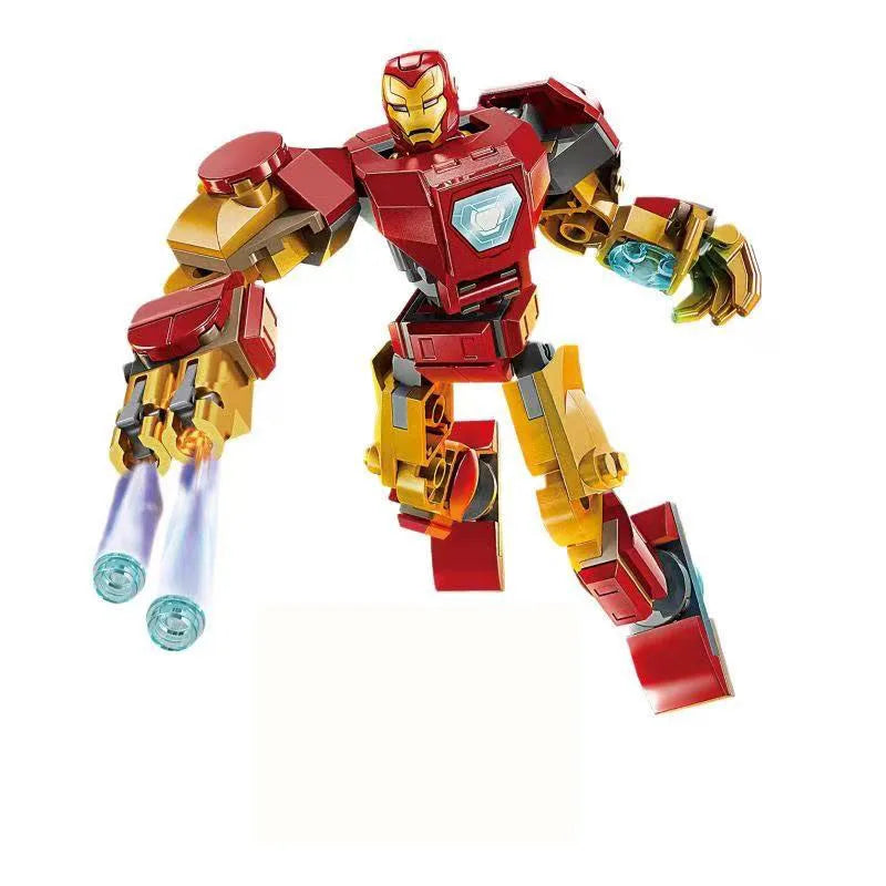 Baukästen Mecha Avengers - Captain America Hulk Wolverine Thanos