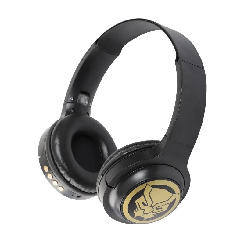 Avengers Bluetooth-Kopfhörer Black Panther - Schwarz und Gold