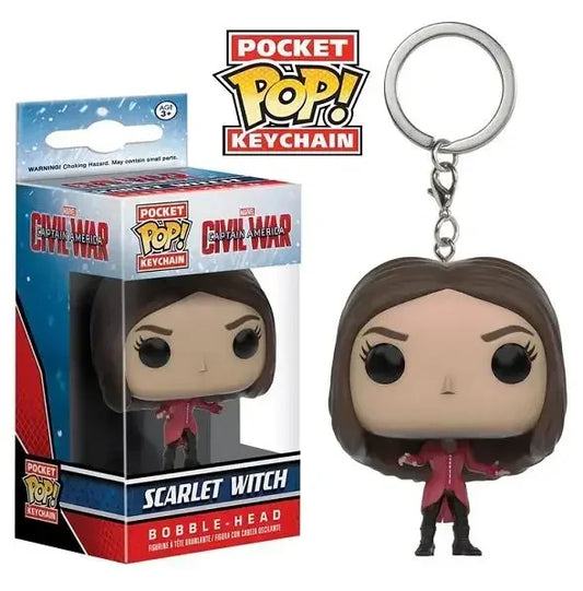 Funko Pop Avengers Scarlet Witch Schlüsselanhänger - Civil War