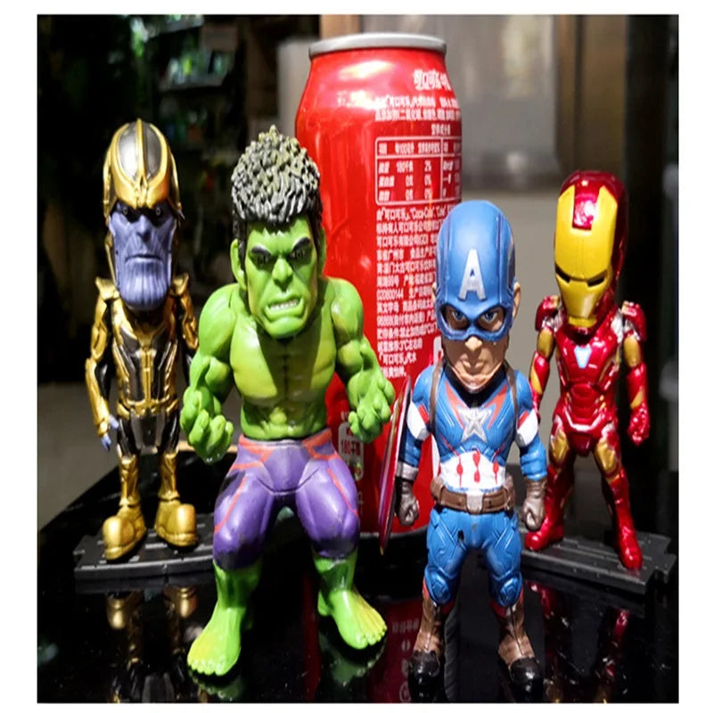 Captain America Figur - Mini Chibi Schild