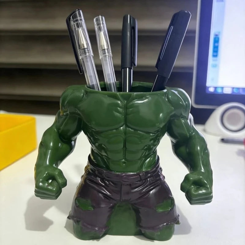Bleistiftbecher Hulk - Muskelbepackte Büste zur Schreibtischaufbewahrung