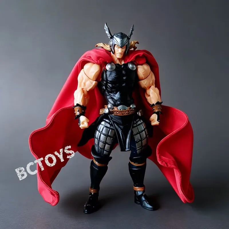 Thor Revoltech Yamaguchi Figur - Comic-Stil BC Toys Gelenkfigur