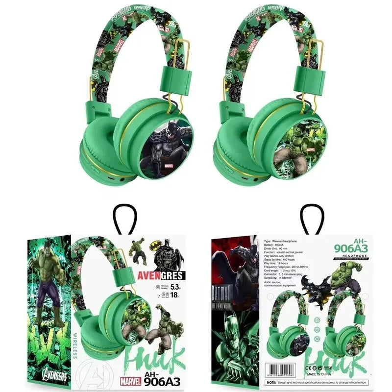 Avengers Iron Man Captain America Bluetooth-Kopfhörer - Blau