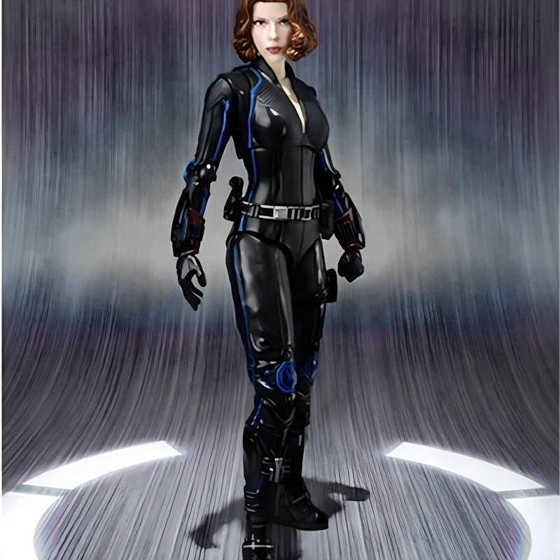 Marvel Legends Black Widow Figur – Realistischer Leuchtanzug