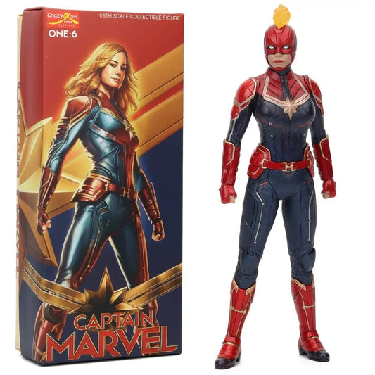 Sammelfigur 1/6 Captain Marvel - Rote Helmmaske