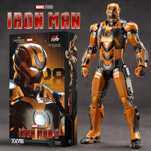 ZD Toys Iron Man MK28 Hot Rod Figur - Box-Variante XXVIII