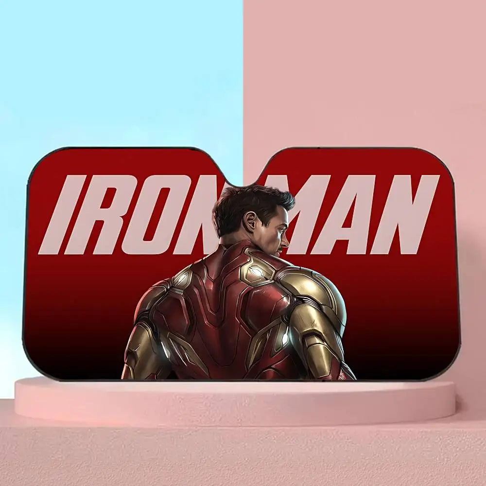 Iron Man Auto Sonnenblende - UV-Schutz Windschutzscheibe
