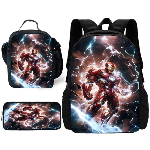 Set Federtasche Avengers Iron Man - Blitze Kampf