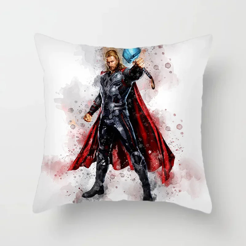 Kissenbezug Thor – Künstlerisches Aquarell