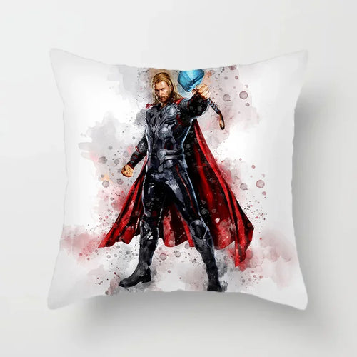 Kissenbezug Thor – Künstlerisches Aquarell
