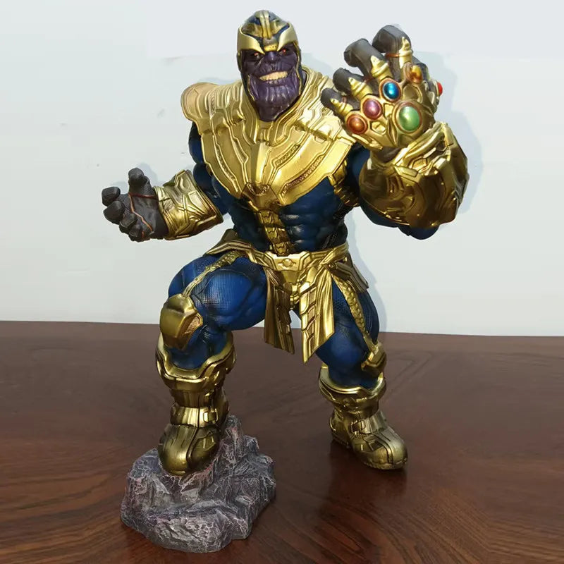Thanos GK Statue - Leuchtender Infinity Gauntlet Ruinendekoration
