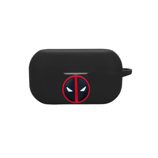 Avengers Deadpool Kopfhörerhülle - Schwarzes Logo