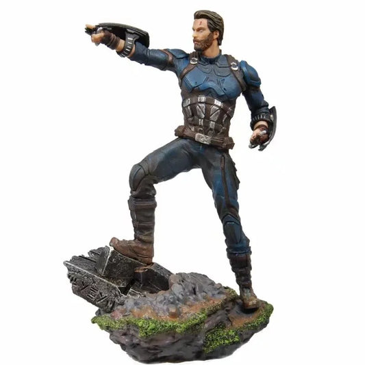 Avengers Figur Captain America - Steve Rogers Wakanda Schilde